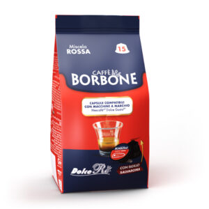 BORBONE DOLCE GUSTO RED DA 15