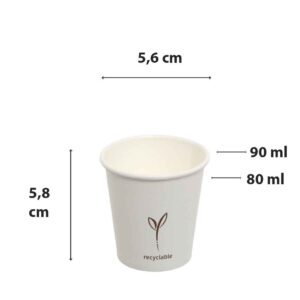 BICCHIERI BIO GINSENG DA 80CC