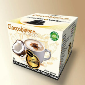 CIOCCOLATA BIANCA AL COCCO